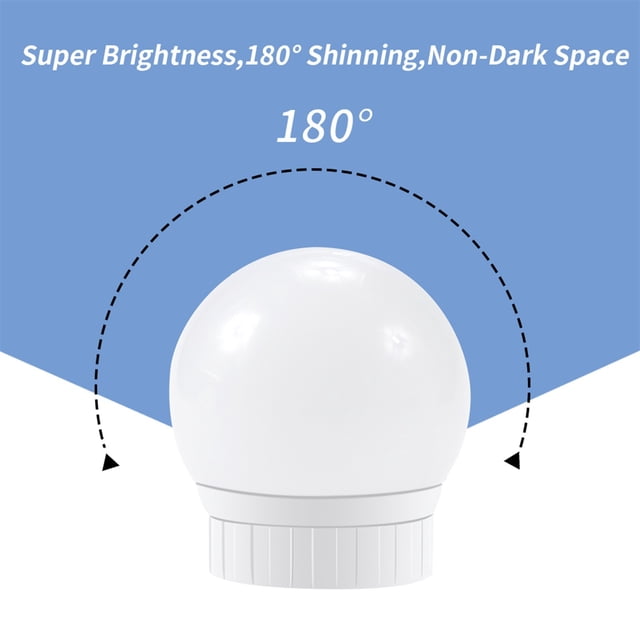 LED Makeup Mirror Light Lamp Pink Mirror Light Dimming Bathroom Changing Mirror Barber Shop Vanity Mirror Bulb Stepless Dimming ,Widely Use