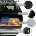 thumbnail image 6 of COEQINE Universal Boot Liner for Dogs Cats, All Season Washable Cargo Cover Heavy Duty Rear Trunk Mat Fall Decor for SUV Sedan Truck, 29" x 39", Fall Highland Cow Pumpkin Sunflower, 6 of 7