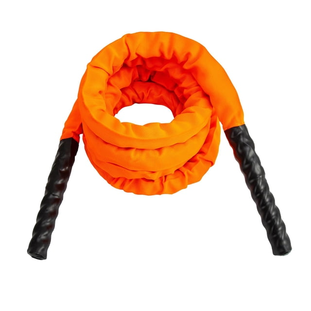 Cuerda de saltar ponderada Ejercicio Cuerdas de saltar pesadas para el hogar del músculo del edificio del boxeo 38 cm x 3 m Cola Cuerda de saltar pesada