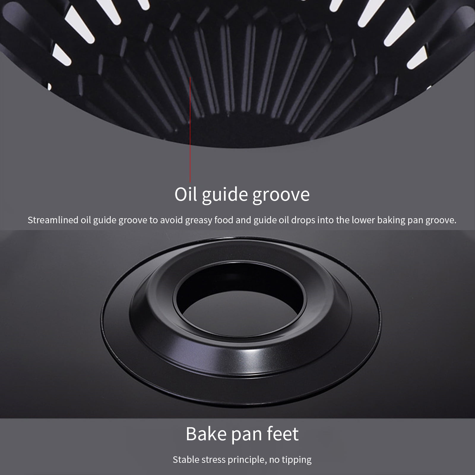 Round Stainless Steel Korean BBQ Grill Plate Barbecue Set Non-stick Pan Set  With Holder