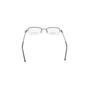 New Aristar 17261 Womens/ladies Designer Half-rim Violet Sophisticated Design Stainless Steel Frame Demo Lenses 50-18-140 Spring Hinges Eyeglasses/eyeglass Frame