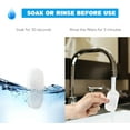 thumbnail image 2 of Cat Water Fountain Filters, Cat Fountain Replacement Filters for 67oz/2L & 108oz/3.2L & 135oz/4.0L Stainless Steel Adjustable Water Flow Pet Water Fountain (12 Filters & 12 Sponges), 2 of 7