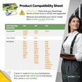 thumbnail image 3 of WORKDONE 2-Pack 2.5"" Hard Drive Caddy - Compatible for Dell PowerEdge Servers - 14th Gen R340 R440 R540 R640 R740 R740xd R840 R940 R6415 R7415 R7425 - SSD SAS SATA NVMe Tray - Setup Manual, 3 of 5