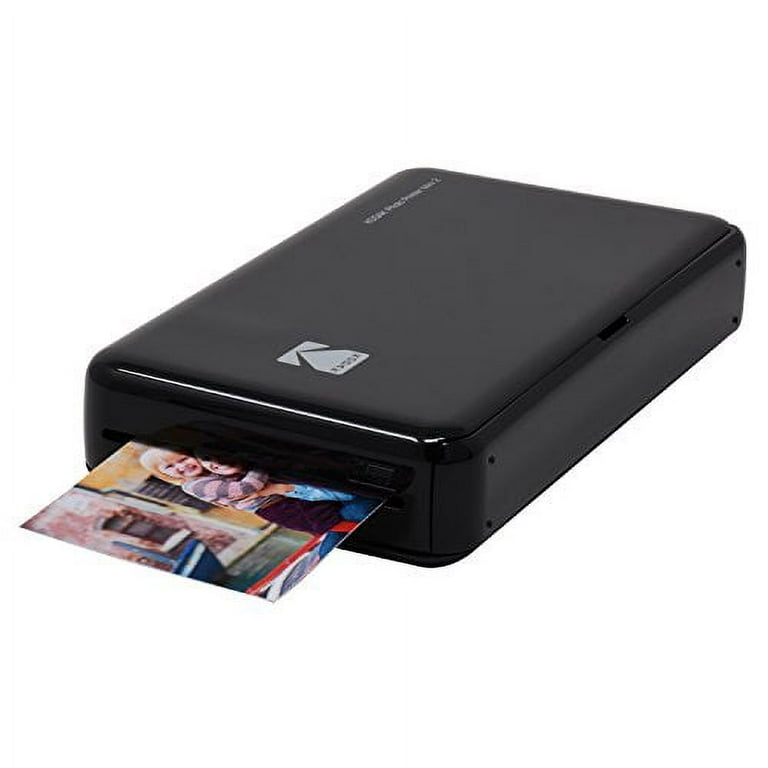 Kodak Mini 2 HD Wireless Mobile Instant Photo Printer w/4PASS Patented  Printing Technology (Black) – Compatible w/iOS & Android Devices - Real Ink  In