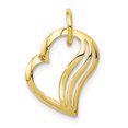 thumbnail image 1 of Collier Pendentif Cœur en Or Jaune 10k, 1 of 6