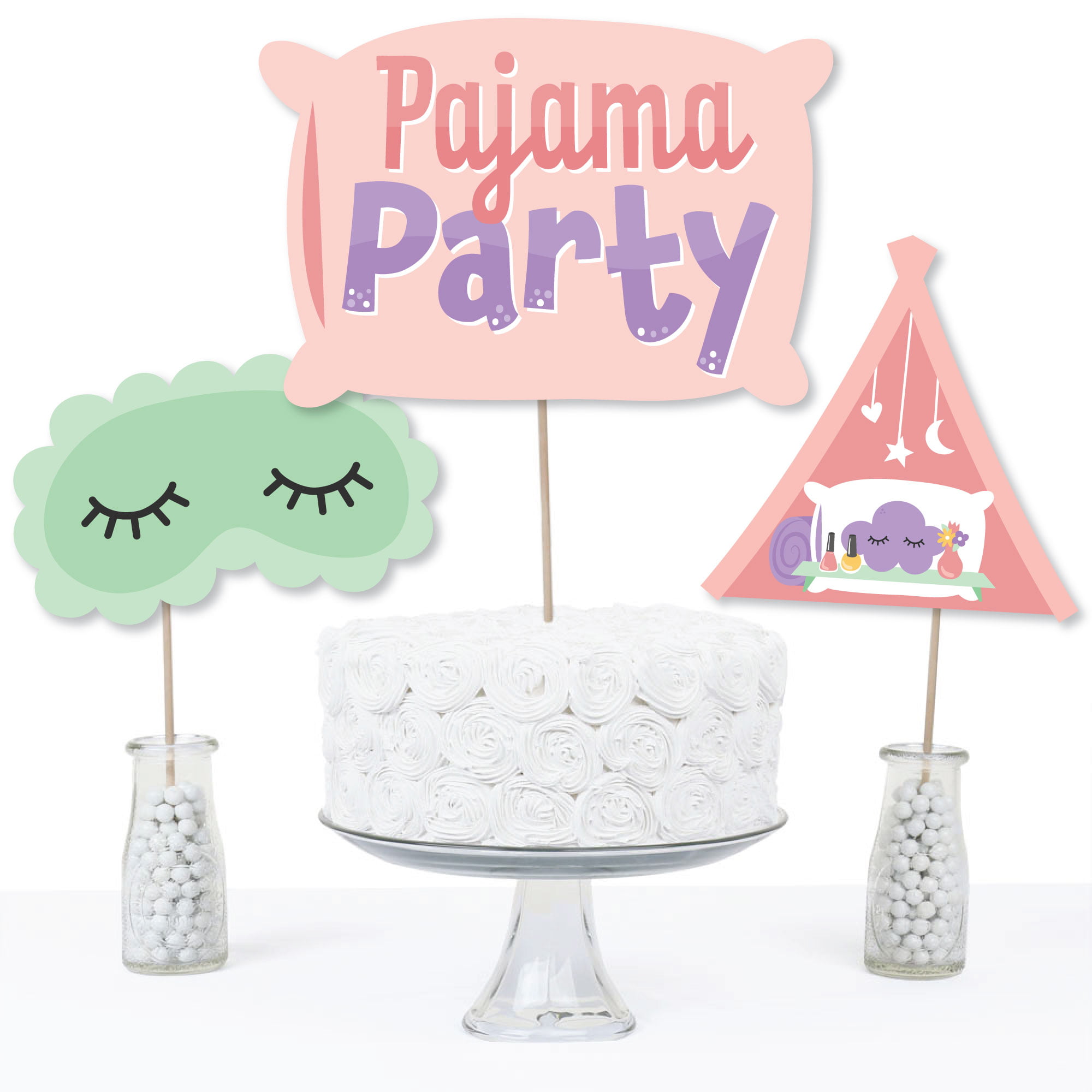 Big Dot of Happiness Pajama Slumber Party - Girls Birthday Party  Decorations Party Banner, 1 Count - Jay C Food Stores