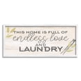 thumbnail image 4 of Stupell Industries Rustic Home Laundry Clothespin Sign Botanical Motif Framed Wall Art, 24 x 10, Design by Kim Allen, 4 of 5