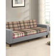 thumbnail image 2 of Buffalo Plaid Couch Cushion Covers Stretch, Washable Sofa Seat Covers Individual Seat Cushion Sofa Slipcovers Modern Farmhouse Colorful Checkered Couch Cover Furniture Protector S-1PCS, 2 of 7
