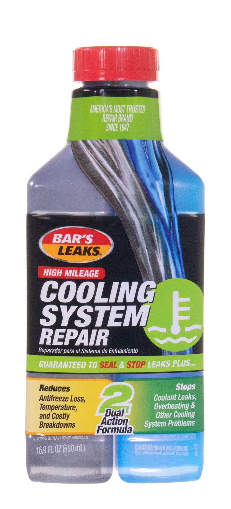 Bar's Leaks High Mileage Cooling System Repair Additive 16.9 oz