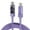 Purple, variant on Whaledi 100W USB C to USB C Cable with Clear Housing Auto Cutoff For Multiple Devices