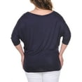 thumbnail image 3 of Women's Plus Size Dolman Top, 3 of 3