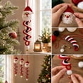 thumbnail image 3 of Crochet Christmas Tree DIY Kit for Beginners, Handmade Holiday Tabletop Decor Set with Soft Yarn and Tools, Christmas Craft Kit for Adults and Teens, DIY Gift Making Supplies, Style A, 3 of 6