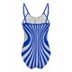 thumbnail image 3 of Traje de Baño de Color Sólido de las Mujeres, Nueva Pieza sin Espalda para la Playa Y la Piscina, Traje de Baño de Verano de Moda Casual con Cobertura Sexy, 3 of 5