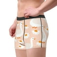 thumbnail image 4 of Kll Geese And Flower Men'S Cotton Boxer Briefs Underwear-Medium, 4 of 9