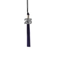 thumbnail image 3 of Class Act Graduation Kindergarten Graduation Tassel - 2025 - Bling Charm - 2 Color, Black / Turquoise, 3 of 8