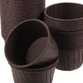 thumbnail image 2 of 50Pcs Brown Round Paper Baking Cups for Cupcakes Muffin Liners Oil Proof High Temperature Resistant Non Stick Disposable, 2 of 8