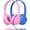 2pack–light blue & pink, variant on Vinamass Kids Headphones, Ear Headphones for Kids, Wired Headphones with Safe Volume Limiter 85dB, Kids Headphones with Cord 3.5mm Jack Wired for School Tablet