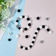 thumbnail image 3 of 61Pcs 9 Style Silicone Beads Round & Cow & Cube Mixed Color 12~15mm Hole: 2.2mm, 3 of 7