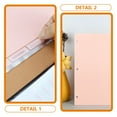 thumbnail image 6 of Handbook Separator 3 Rings Binder Dividers Plastic Tags Labels File Organizer for Multicolor Pink, 6 of 6