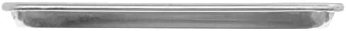 TrueCraftware- Set of 2 Aluminum Quarter Size Sheet Pan 9-1/2" x 13" Baking Sheets 18 Gauge -Oven Safe Baking Pan Baking Tray Cookie Sheet Oven Perfect for Baking Roasting and More