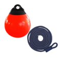 thumbnail image 1 of LOVIVER Boat Buoy Ball Easy to Use Boat Fender Ball for Small Sailboat Marking Yacht Blue Rope, 1 of 8