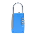 thumbnail image 2 of de combinación de seguridad Cerradura de contraseña de 4 dígitos con caja de almacenamiento para llave, USB, moneda Azul, 2 of 8