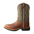 thumbnail image 3 of Twisted X Men's Tech Performance Western Boot Broad Square Toe Green 12 D(M) US, 3 of 6