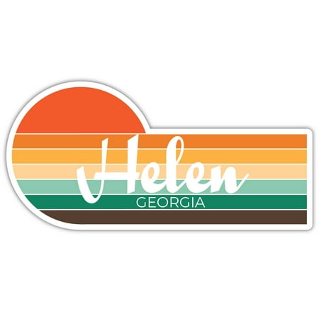 

Helen Georgia 1205 x 2.25 Inch Fridge Magnet Retro Vintage Sunset City 70s Aesthetic Design