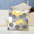 thumbnail image 1 of Funda De Cojín, Funda De Almohada Con Diseño De Cremallera Con Patrón Geométrico Para Decoración Del Hogar, Funda De Almohada Geométrica Para Cafetería EOTVIA Geometric Cushion Cover, 1 of 8