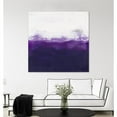 thumbnail image 3 of Giant Art 54x54 Purple Fine Art Giant Canvas Print in White, 3 of 3