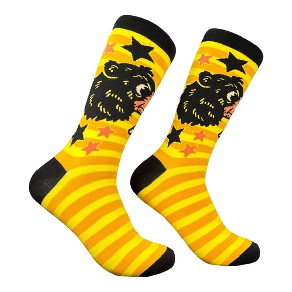 Boop Bear Socks Funny Sarcastic Animal Graphic Novelty Footwear For Men