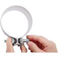 thumbnail image 7 of ELSHINE 3" Lap Joint Exhaust Band Clamp, Heavy-duty Exhaust Clamps for Mufflers and Pipes, Stainless Steel Seal Clamp Sleeve for Exhaust Repair, 7 of 7