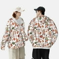 thumbnail image 4 of Gaeub Gnomes And Autumn Leaves Men's and Women's UPF 50+ Long-Sleeved Sun Protection Clothing, Fishing Shirt Long Sleeve Zip-Large, 4 of 7