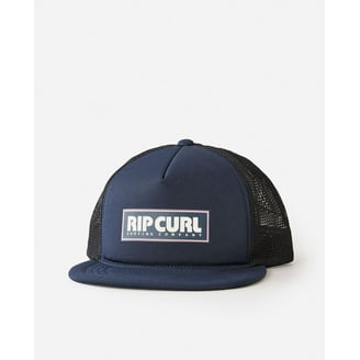 Rip Curl Icon Trucker Hat - Navy Wetsuit Design, Structured High Profile Cap