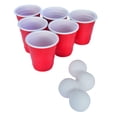 thumbnail image 3 of Set de minijuego de beer pong más pequeño del mundo con tazas y pelotas, 3 of 3