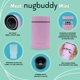 thumbnail image 5 of Recipiente de almacenamiento nugbuddy Mini hermético de 100 ml con tarro de vidrio, 5 of 7