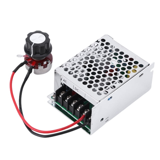 Controlador De Velocidad Del Motor Controlador de velocidad del motor de 220 V CC Módulo de regulador de motor SCR ajustable de 2000 W máx.