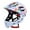 white, variant on Almencla Bike Helmet for Kids Child Helmet Better Cushioning Portable Cycling Helmet Full Face Helmet for Rock Climbing Biking black