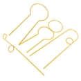 thumbnail image 1 of EXHUMKY 4Ud Soporte De Hierro Dorado Para Plantas Trepadoras Accesorio De Jardinería Interior, 1 of 8