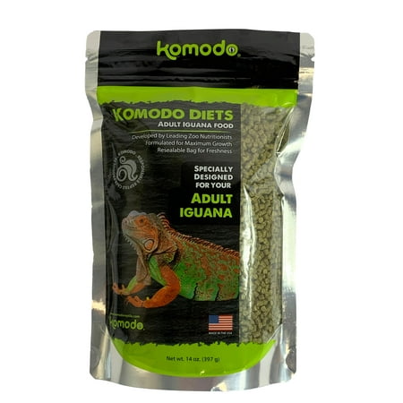 Komodo Pellet Reptile Food, Vegetable, 14 oz. Bag