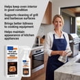 thumbnail image 5 of Oven Cleaner Spray,Heavy Duty Oven Rack & Grill Cleaner,All Purpose Kitchens Heavy Oil Cleaning Agent for Kitchen Appliances,BBQ Grill Cleaners for Microwave, Air fryer, Ovens, Grills, 5 of 9