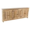 thumbnail image 4 of Jenna 6-Door Sideboard in a Coastal Natural Finish on Solid Wood, 4 of 7