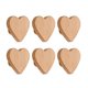 thumbnail image 5 of Romantic Heart Shaped Wooden Handles for Cabinets and Dressers Pack of 6, 5 of 10
