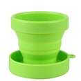 thumbnail image 3 of Bearachild Taza plegable de silicona para protección del medio ambiente, taza telescópica para viajes, Camping, escuela, exterior, Color Macron, Utensilios de cocina verde, 3 of 6