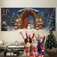 thumbnail image 6 of Christmas Garage Door Cover Decorations, Garage Christmas Buddy for Xmas Home Holiday Decor(Christmas Tree,16x7FT), 6 of 6