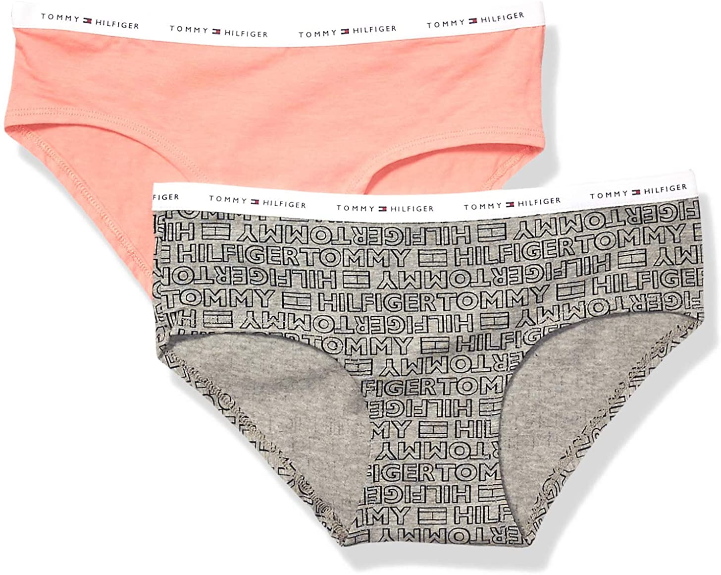 Tommy Hilfiger Women's TH Cotton Hipster Underwear Panties, Stripe