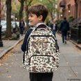thumbnail image 6 of Chririnla Kawaii 17 Inch School Backpack with Camo Bow Pattern, Durable Multi Pocket Daypack for Daily Casual School Use, 6 of 10