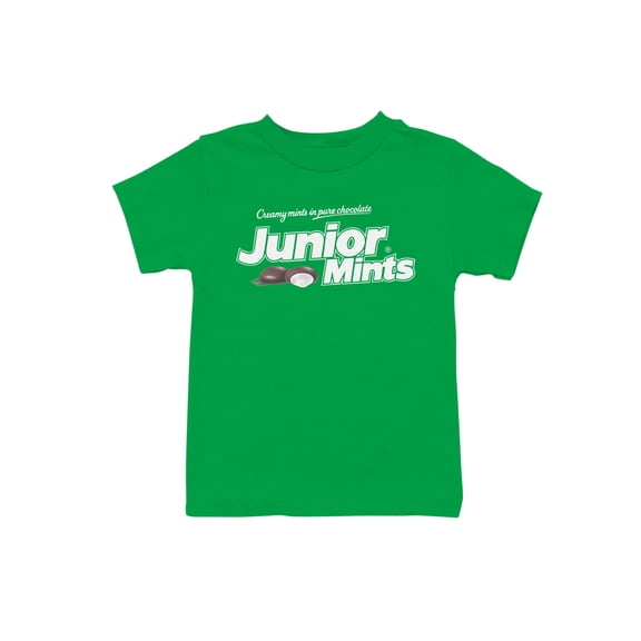 Officially Licensed Junior Mints Creamy Chocolate Mint Delight Youth's T-shirt