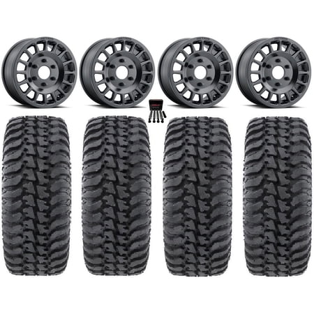 Method 407 15 Wheel Black 30 Regulator Tires Can-Am Maverick R