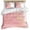 Pink, variant on 3 Piece Navy Blue Gold Duvet Cover Set Queen Size,Microfiber Comforter/Quilt Cover with Corner Ties and 2 Pillowcases,Abstract Line Art Troditional Ink Painting All Season Bedding with Zipper Closure